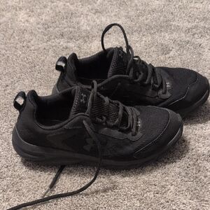 Under Armour Black Athletic Shoes.